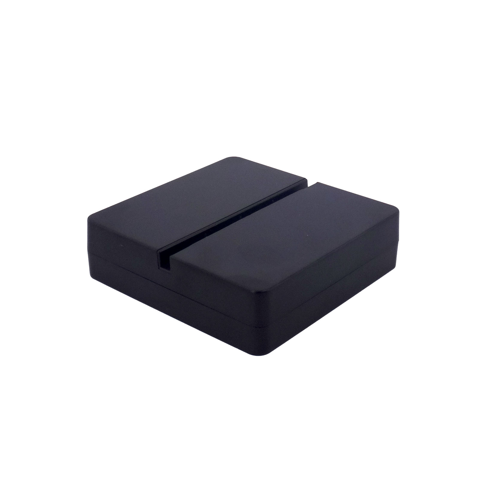 アクリルLEDライトスタンド充電式　黒 64*64*17mm