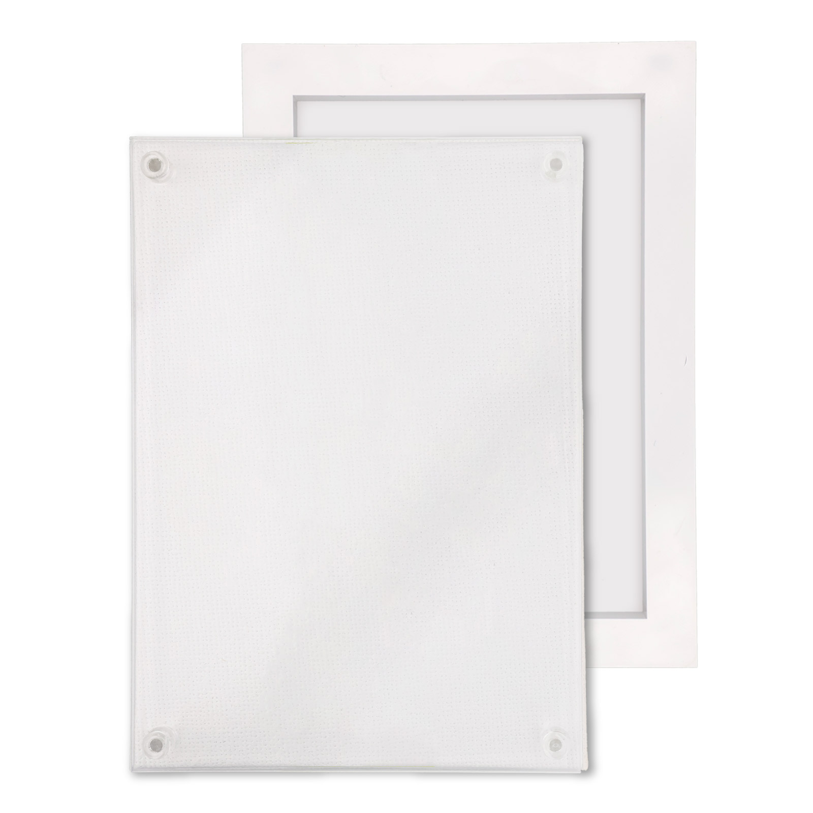 コンポジットキャンバス 3点セット 本体 脚 ピン 113×80mm 無地 マグネット無