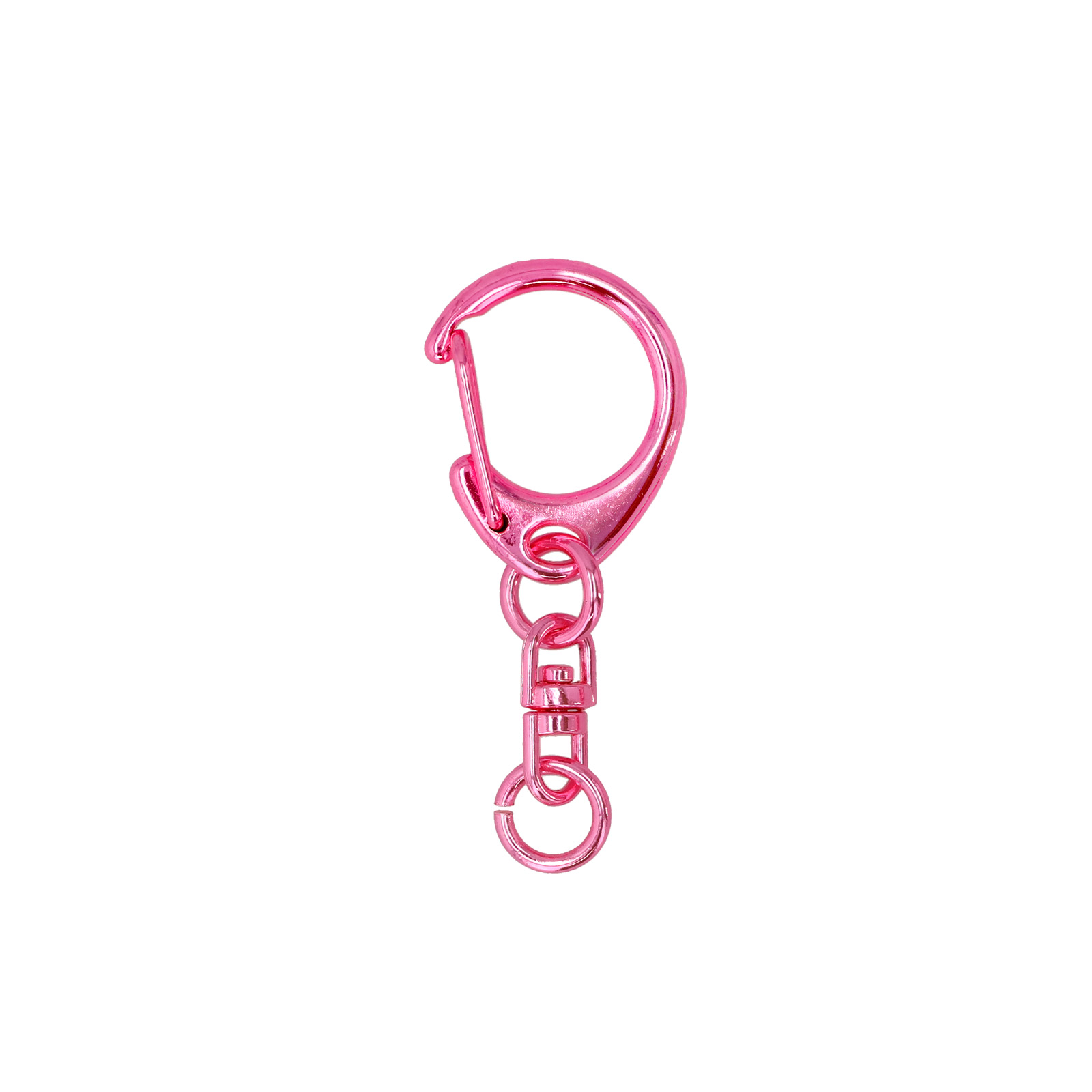 ワンタッチキーホルダー 555 Sサイズ メタリックピンク [B2]<br>正称：ｷｰﾎﾙﾀﾞｰ 555 S ﾒﾀﾘｯｸﾋﾟﾝｸ [B2]
