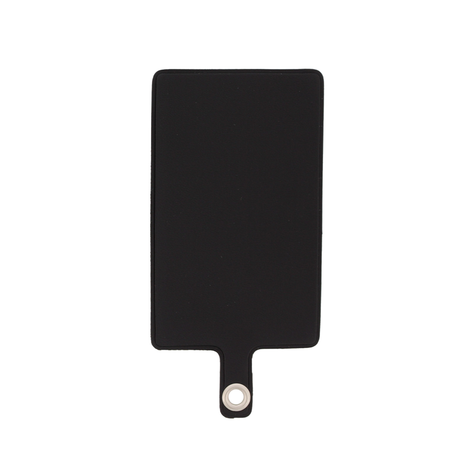 PVCフォンタブ スマホストラップホルダー用シートパーツ 　ブラック（シートのみ）