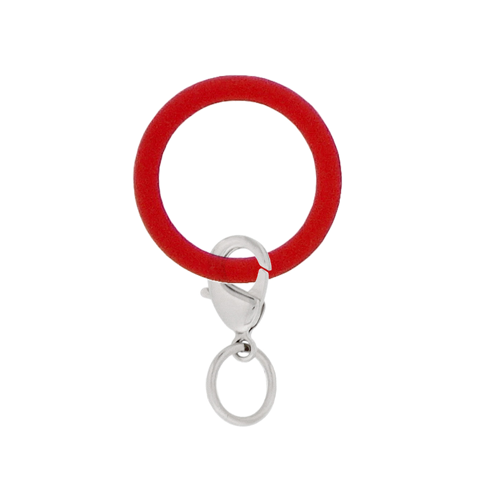 【加工品】ｼﾘｺﾝﾘﾝｸﾞ線径2.4×外20 レッド C-25 Ni付